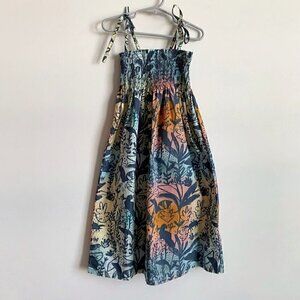 NWT Tea Collection Tie Shoulder Midi Dress 4T 4 years